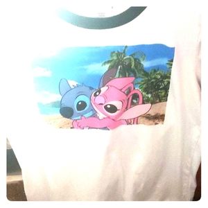 Stitch and his girlfriend shirt